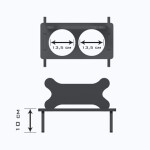 Modern Köpek Kulübesi Büyük Boy V Kapı Model, El Yapımı, Birinci Sınıf Ahşap, Hediye Mama Kabı